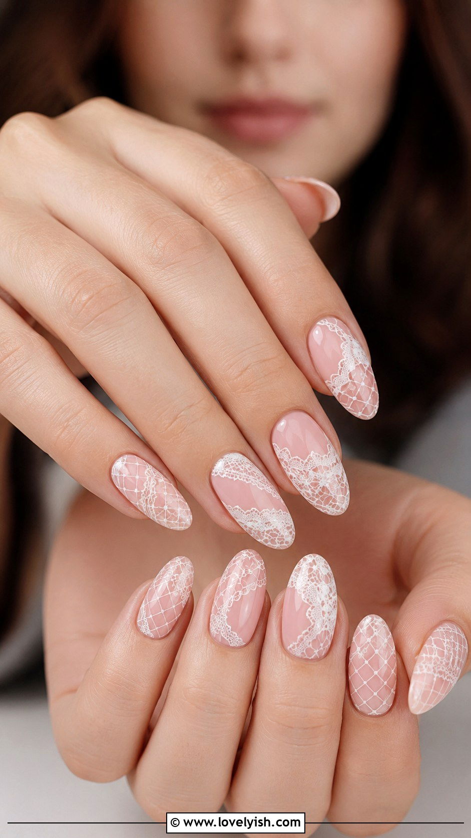 Lace Pattern Nail Art - 25 cool nail art ideas - 25 cool nail art ideas