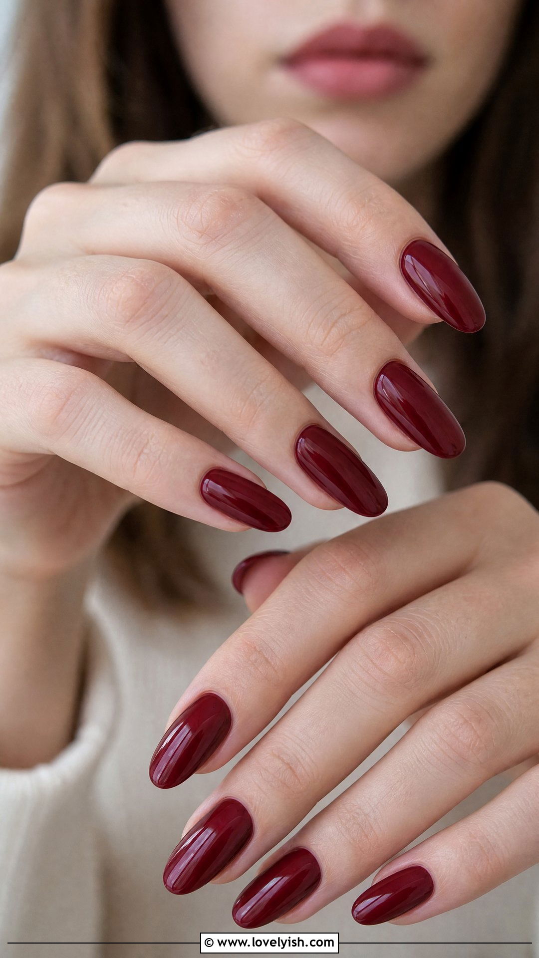 Lana Del Rey Vintage Cherry Red Nails - 50 concert nails - 50 concert nails
