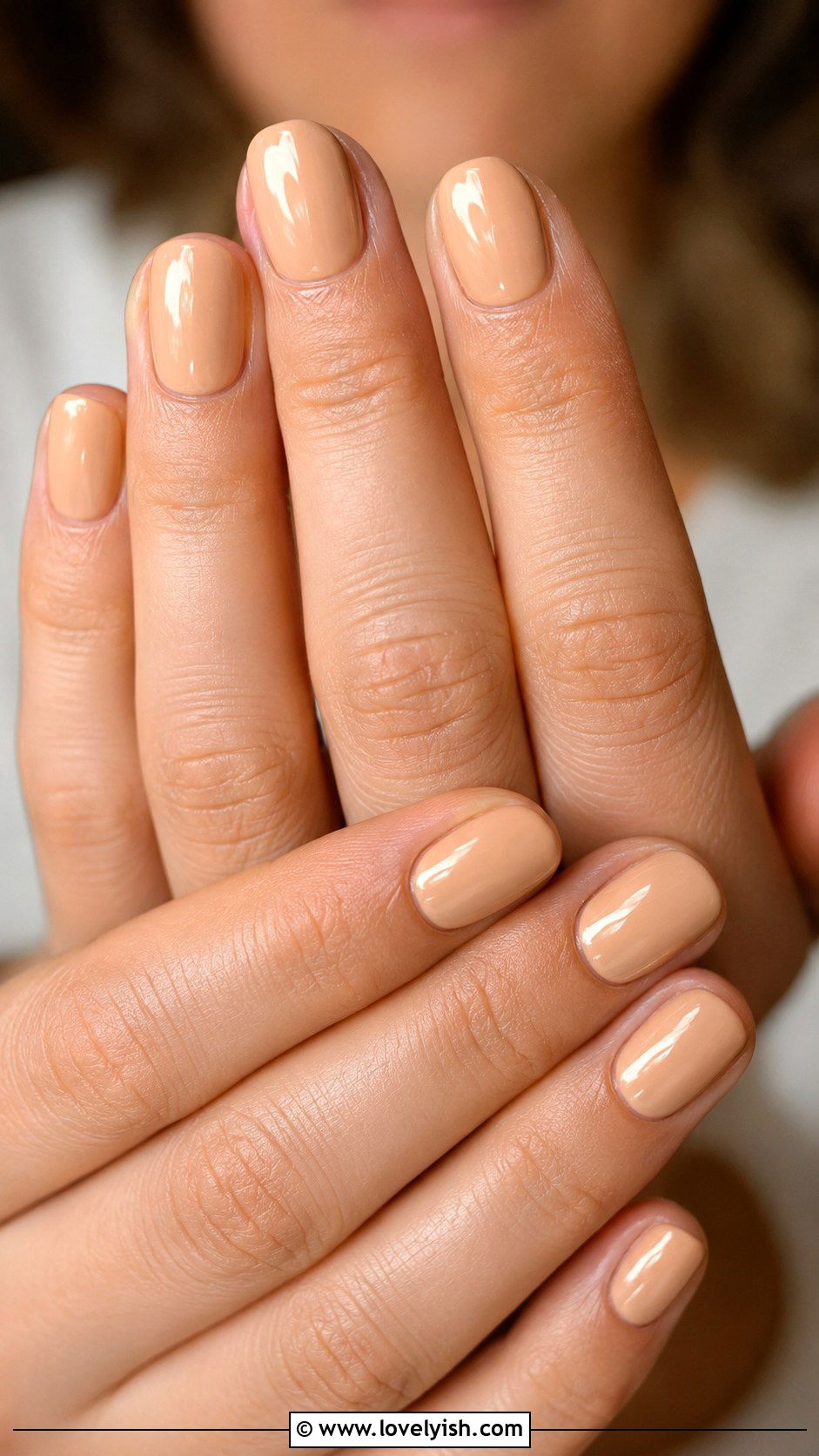Latte Cream Nails - 50 minimalist nails - 50 minimalist nails