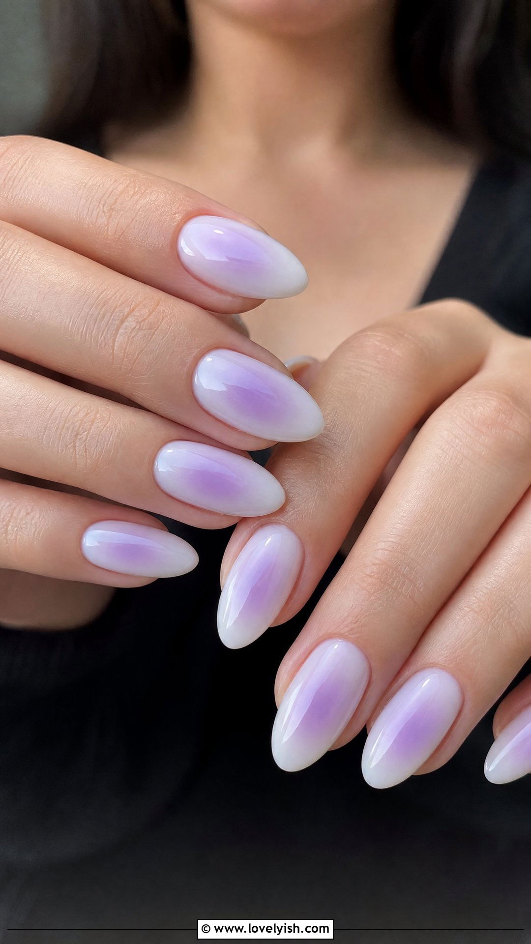 Lavender Aura Nails - 50 feminine nails - 50 feminine nails