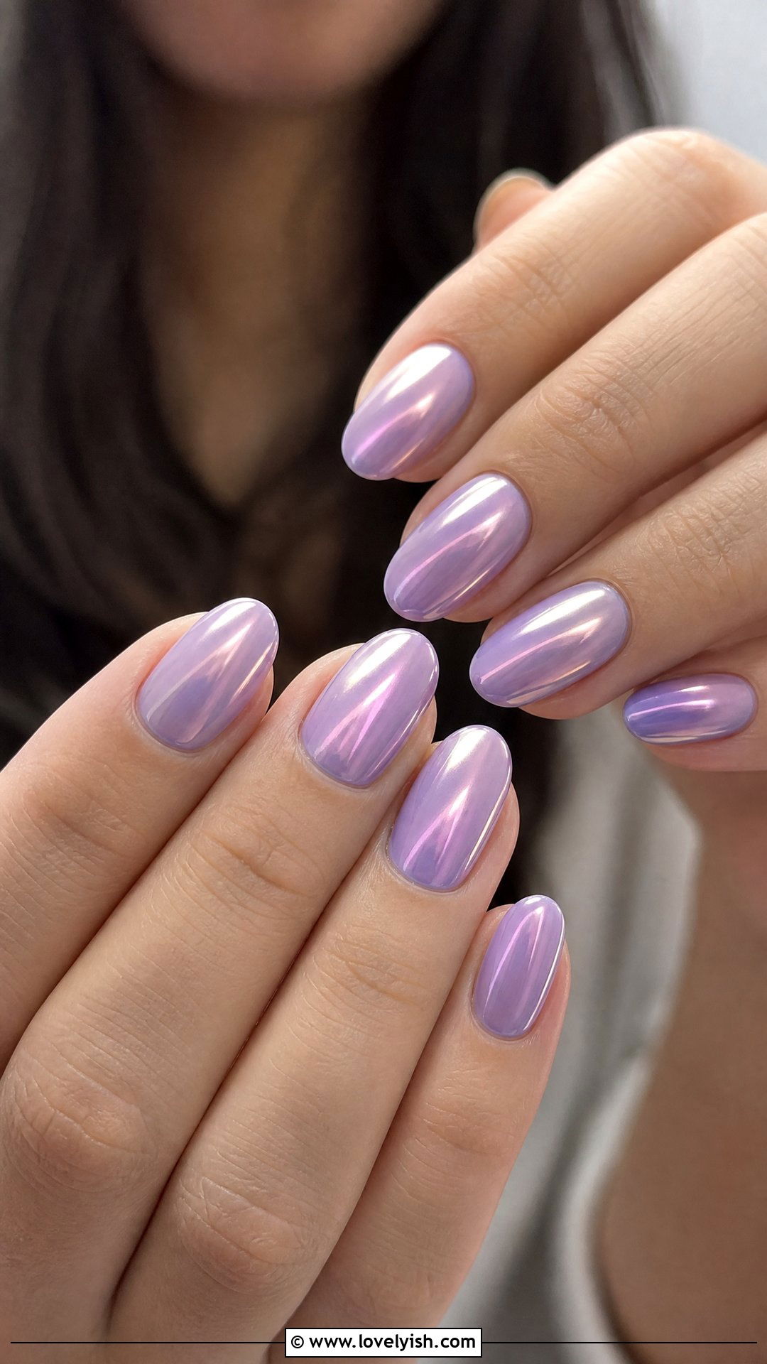 Lavender Chrome Nails - 25 chrome nails design ideas - 25 chrome nails design ideas