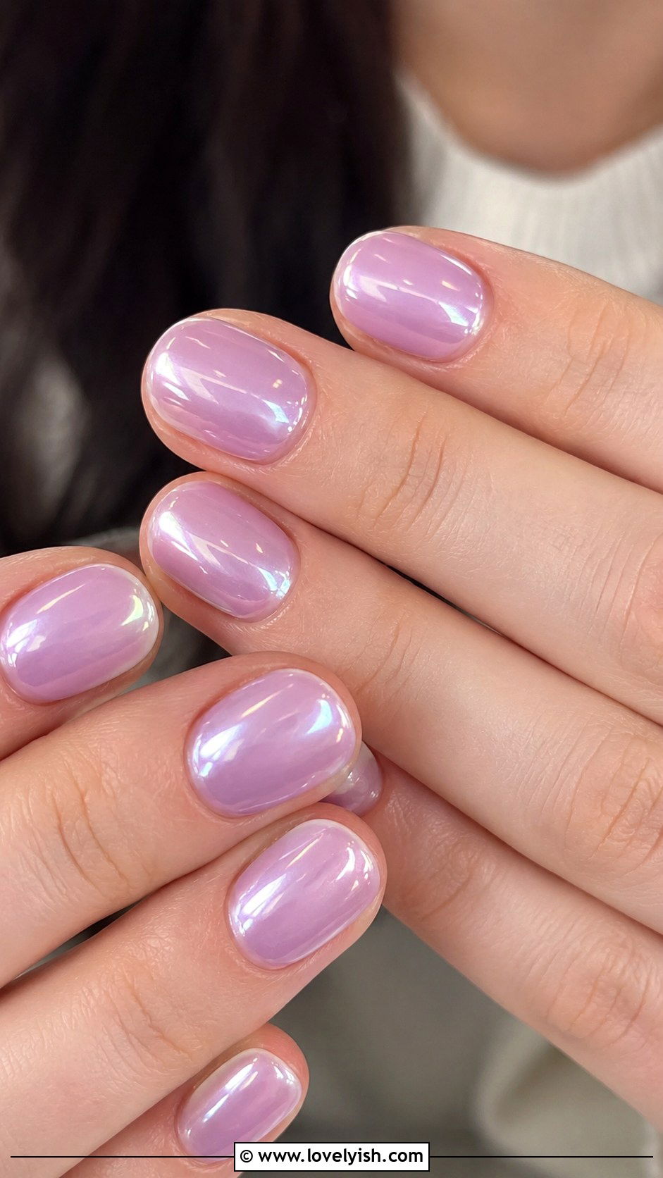 Lavender Glazed Donut Nails - 25 lavender nail designs - 25 lavender nail designs