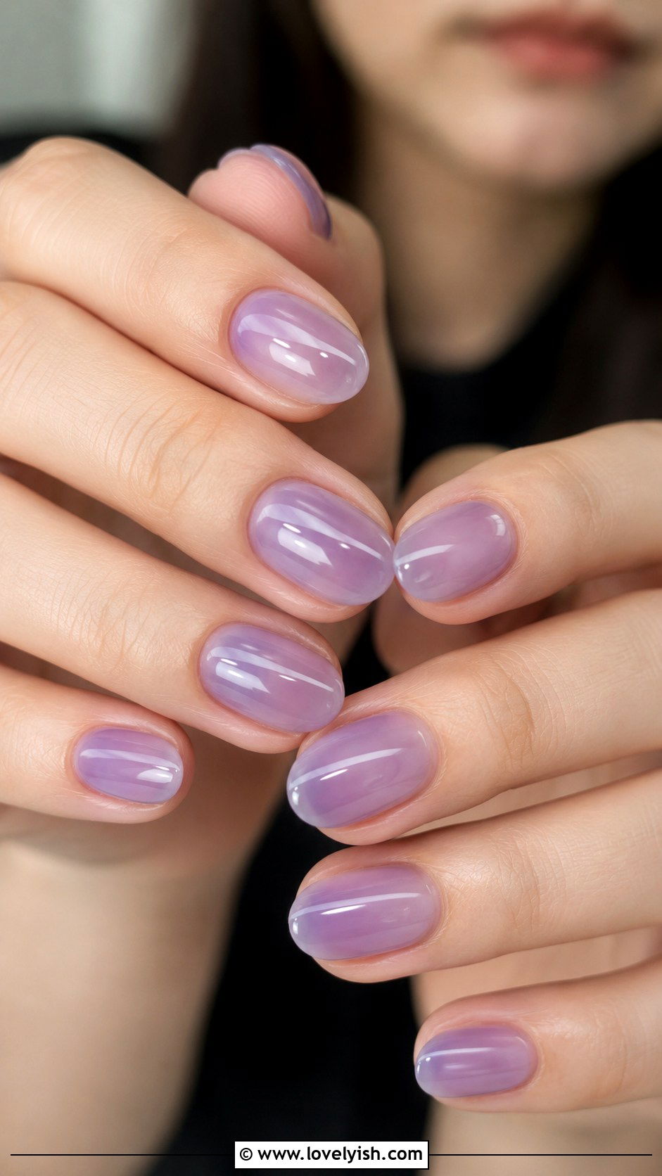 Lavender Jelly Gel X Nails - 50 gel x nails - 50 gel x nails
