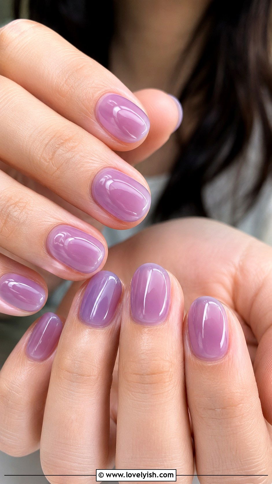 Lavender Jelly Press On Nails - 50 press on nails - 50 press on nails