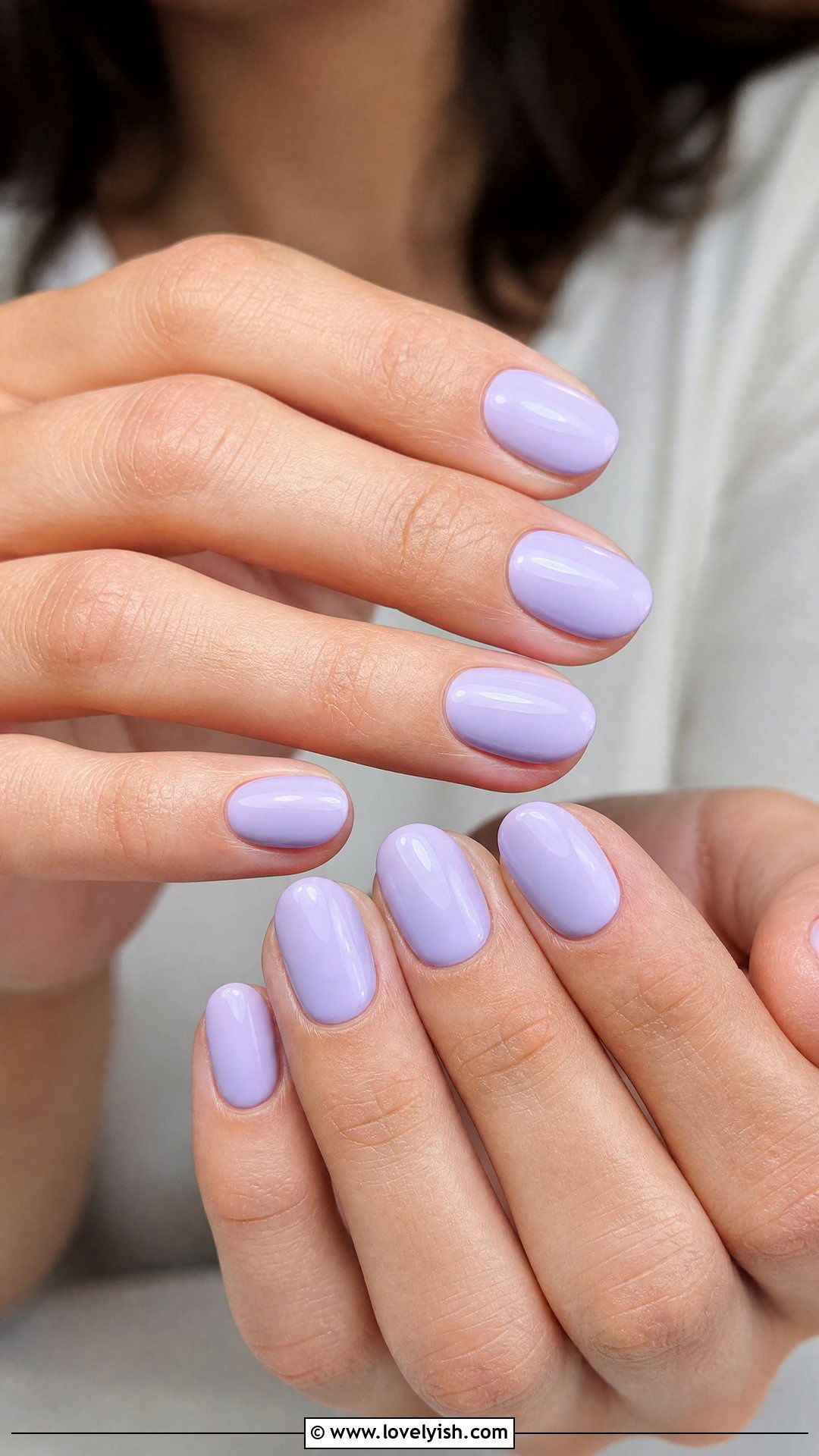 Lavender Pastel Bridal Nails - 50 bridal nails - 50 bridal nails