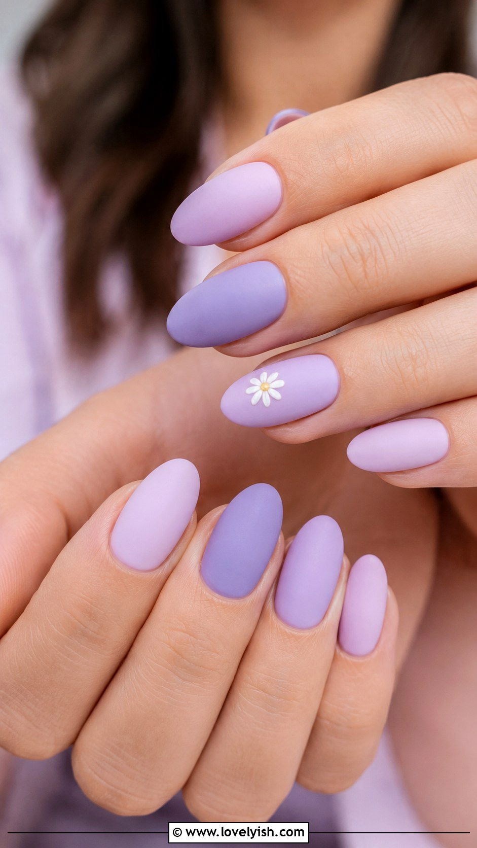 Lavender and Lilac Vacation Nails - 50 vacation nails - 50 vacation nails
