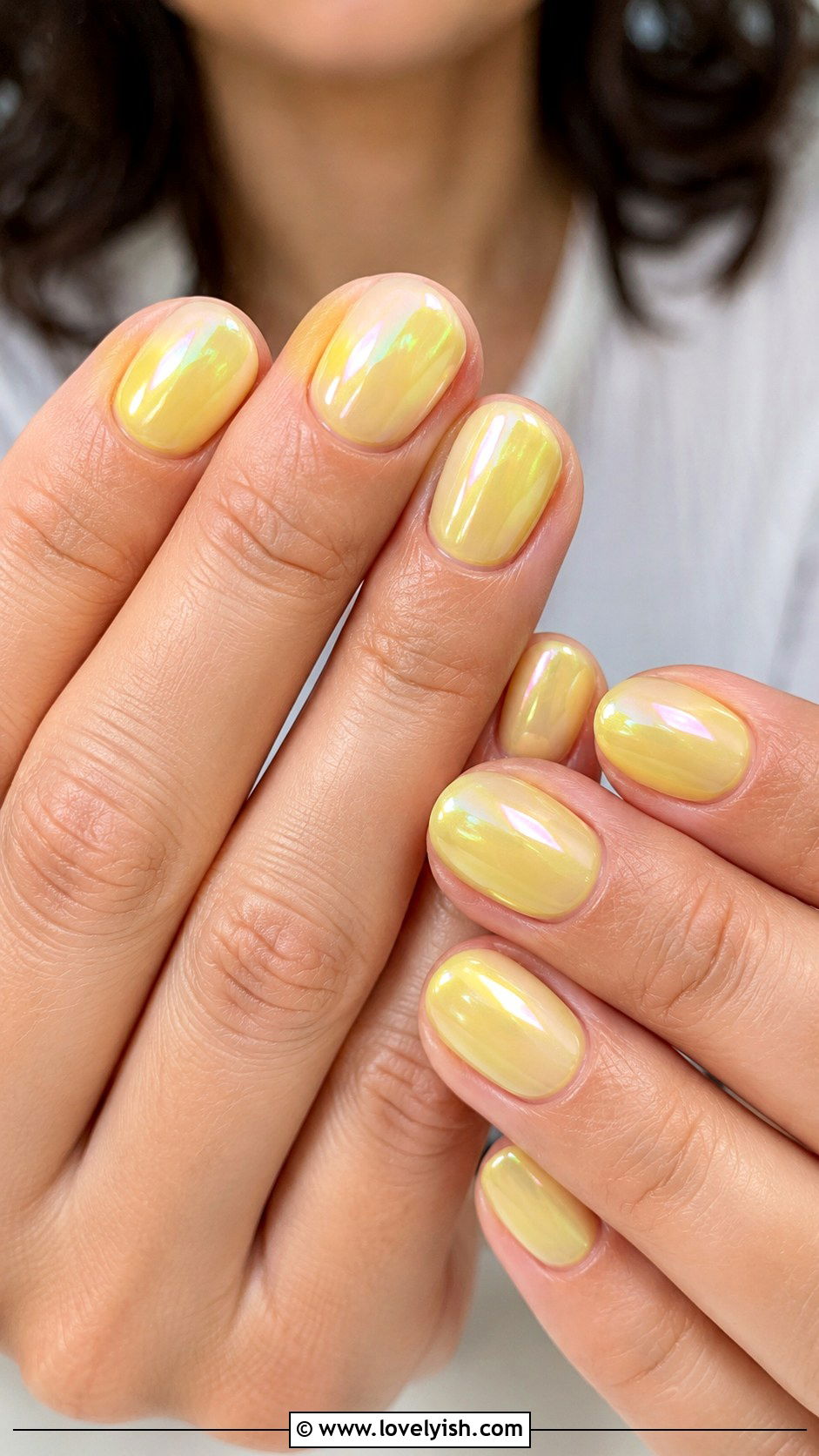 Lemon Yellow Glazed Donut Nails - 50 glazed donut nails - 50 glazed donut nails