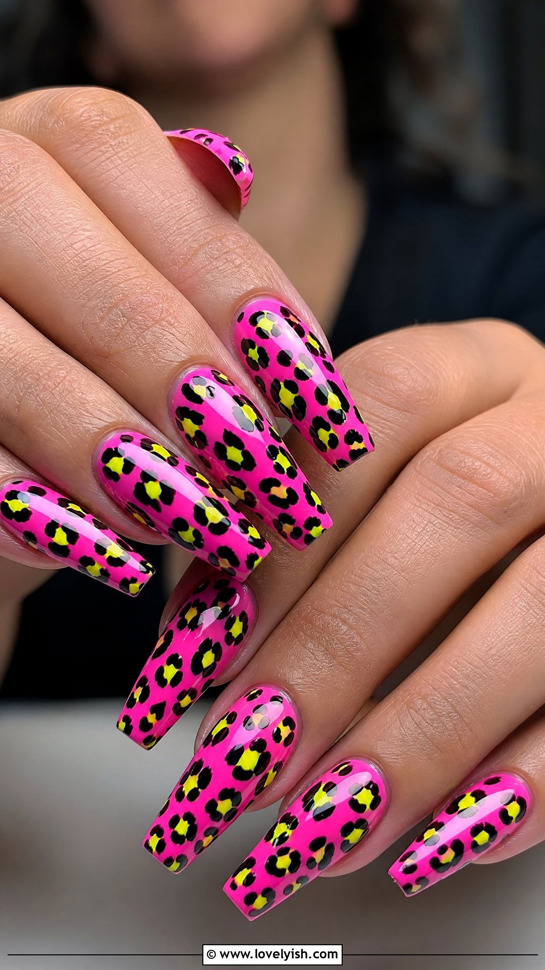 Leopard Print Nails - 50 crazy nail designs - 50 crazy nail designs