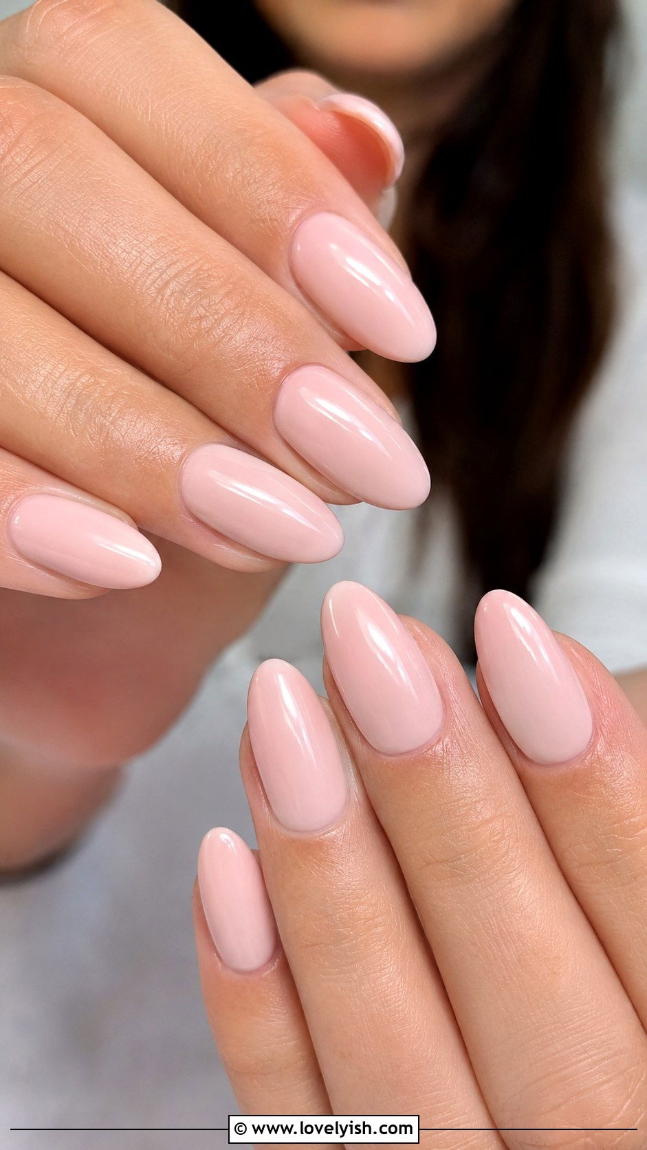 Light Pink Almond Nails - 50 light pink nails - 50 light pink nails