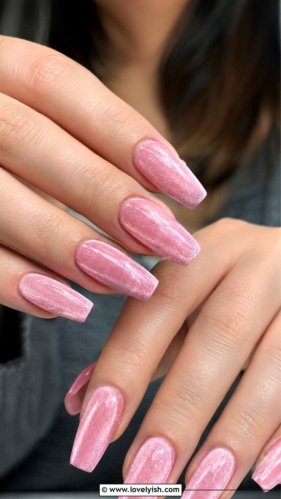 Light Pink Velvet Nails - 50 light pink nails - 50 light pink nails