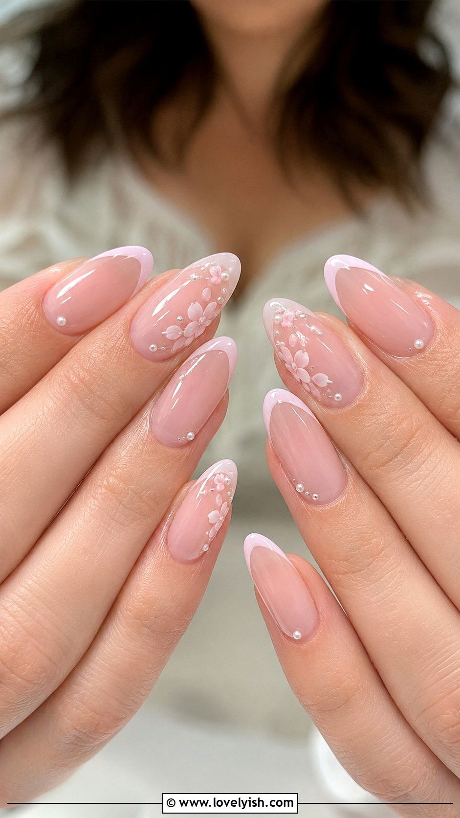Light Pink Wedding Nails - 50 light pink nails - 50 light pink nails