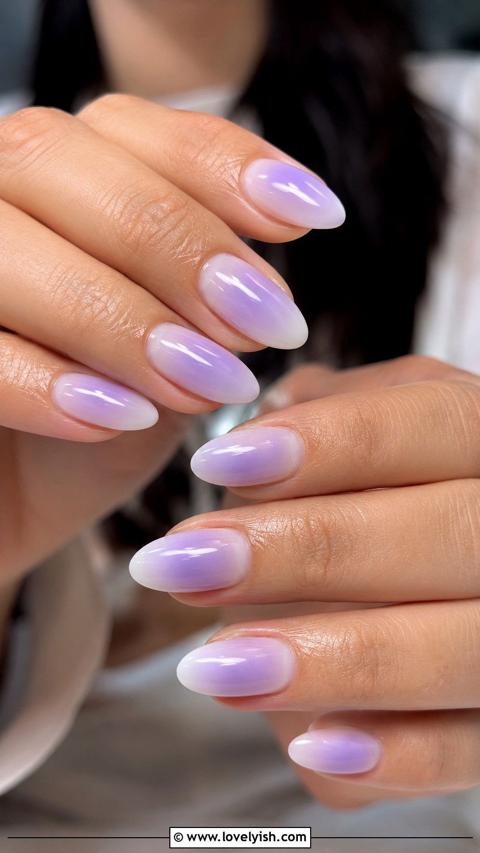 Lilac Aura Nails - 25 cute nail design ideas - 25 cute nail design ideas