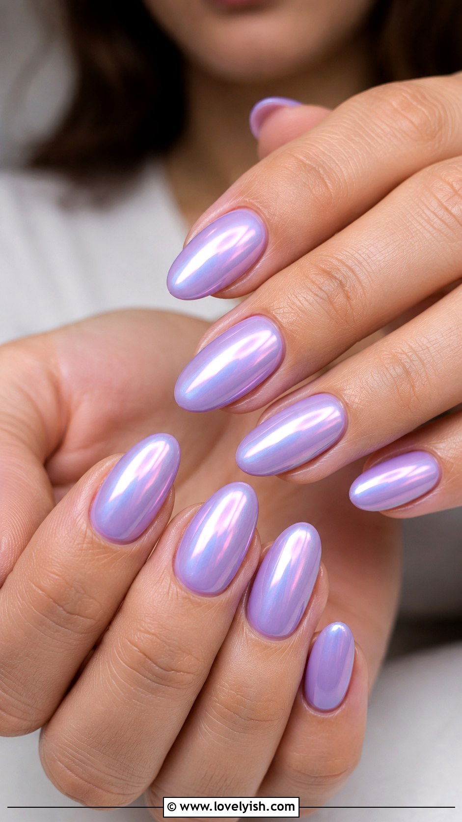 Lilac Glazed Donut Nails - 28 spring nails design ideas - 28 spring nails design ideas