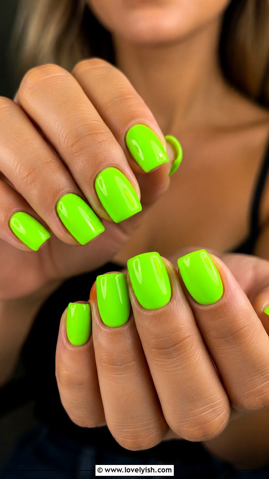 Lime Green Neon Nails - 25 green nail design ideas - 25 green nail design ideas