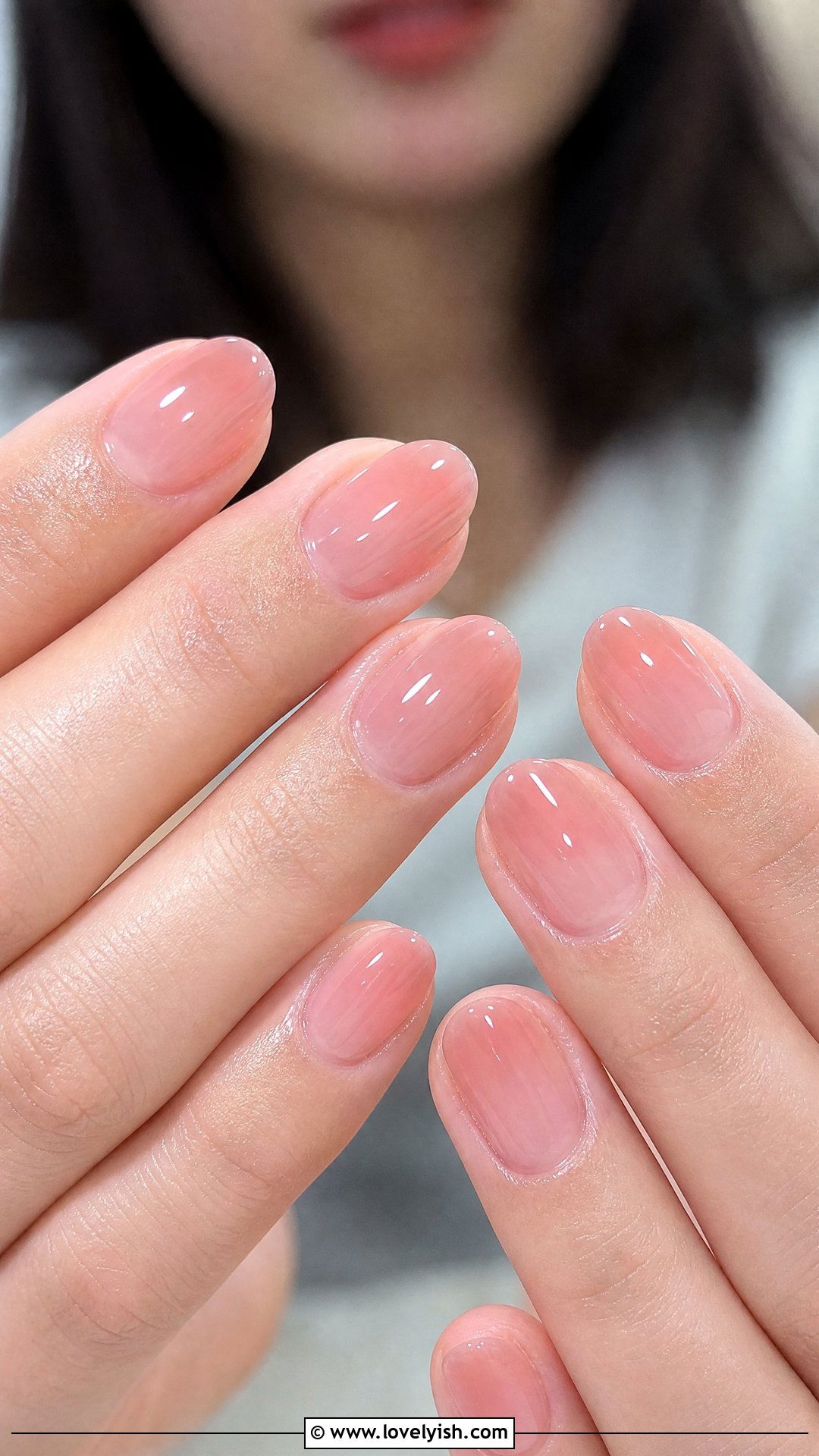 Lipgloss Short Oval Nails - 50 short oval nails - 50 short oval nails