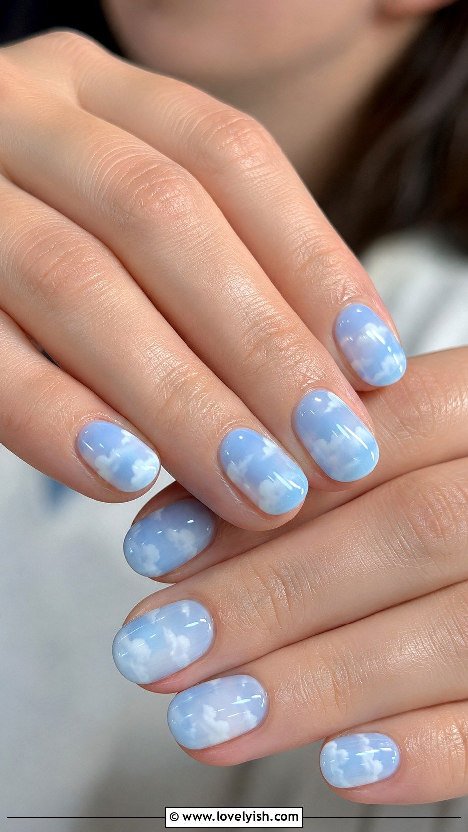 Lipstick Red Nails With White Dots - 31 simple nail art ideas - 31 simple nail art ideas