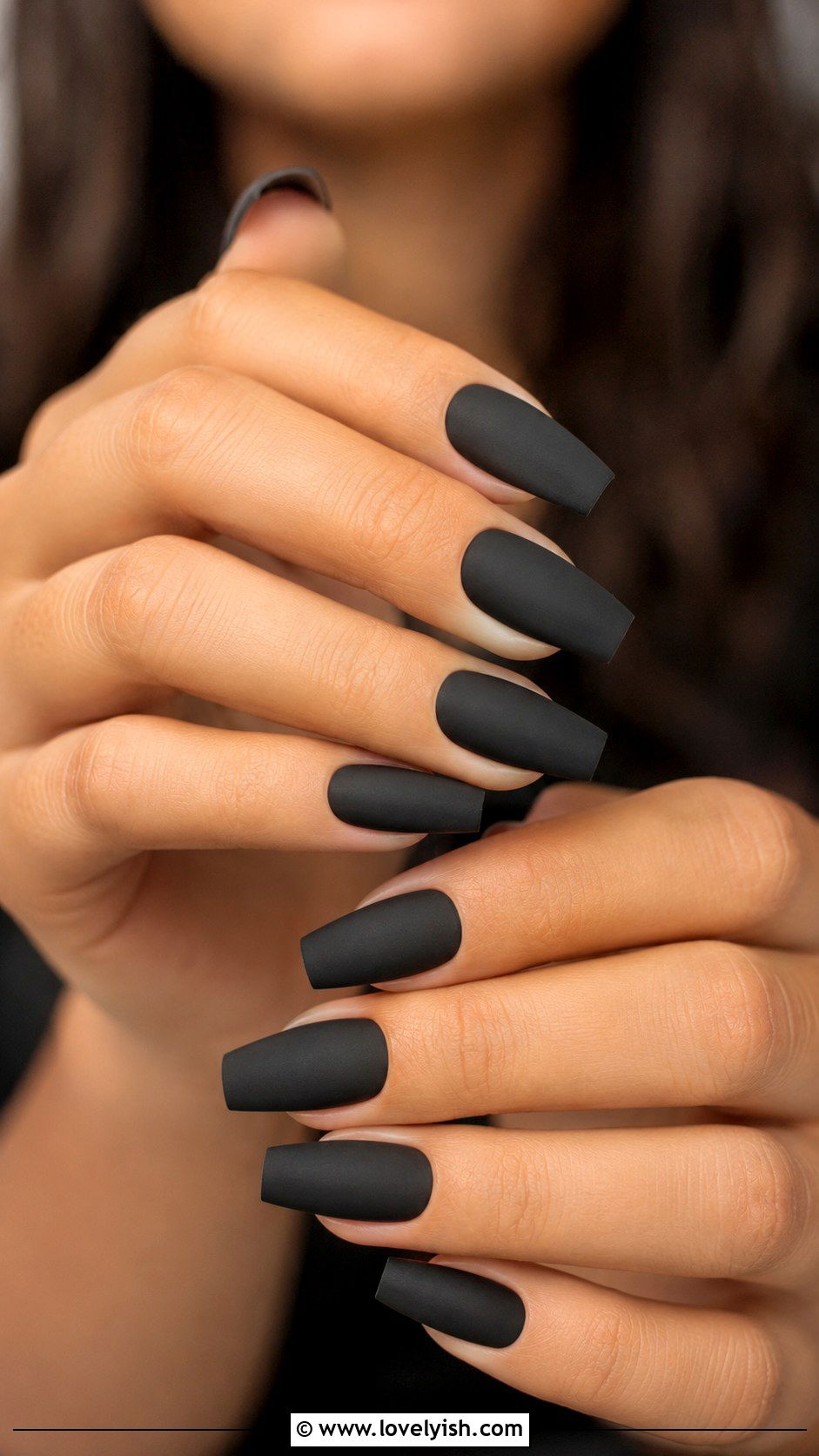 Matte Black Nails - 50 matte nails - 50 matte nails