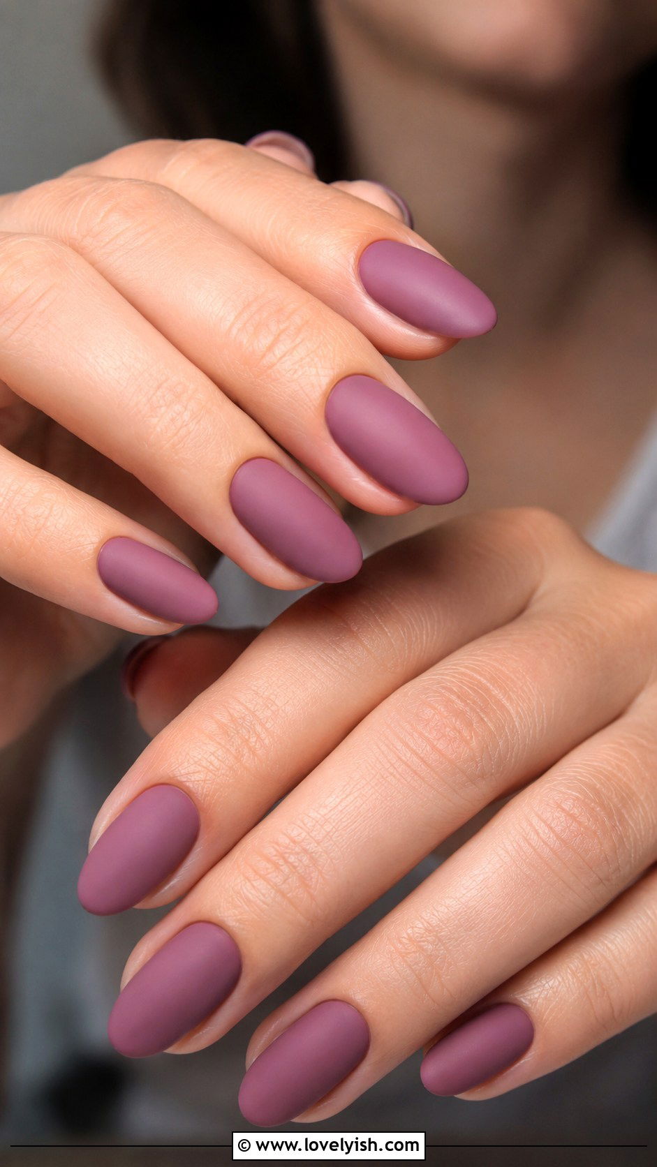Matte Mauve Nails - 50 matte nails - 50 matte nails
