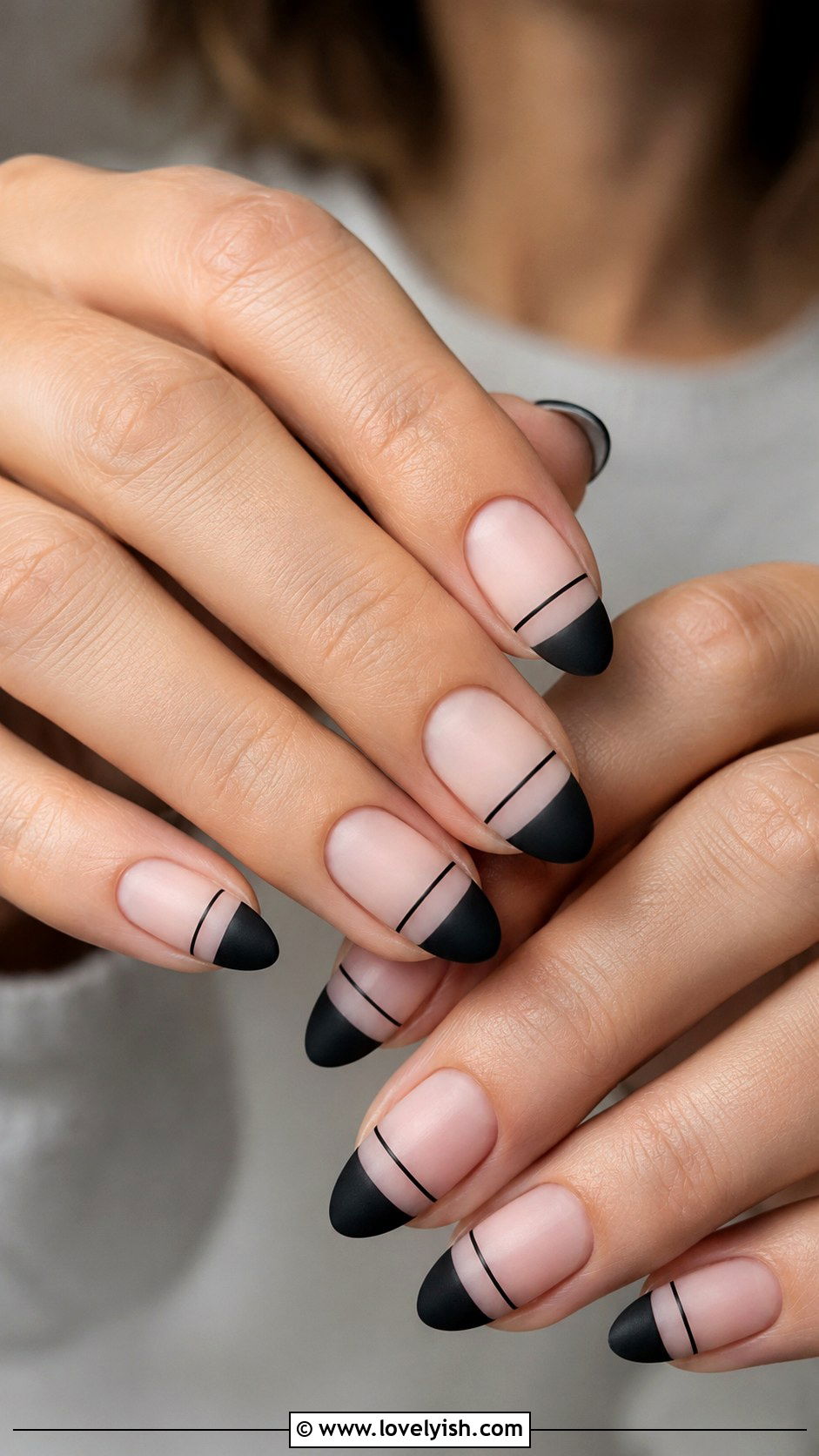 Matte Negative Space Nails - 50 matte nails - 50 matte nails