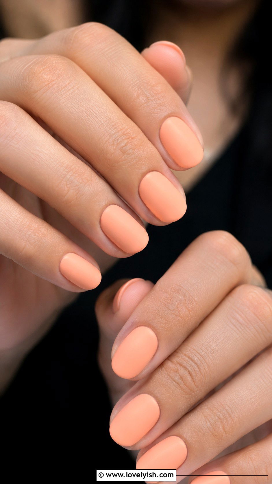 Matte Peach Nails - 50 matte nails - 50 matte nails