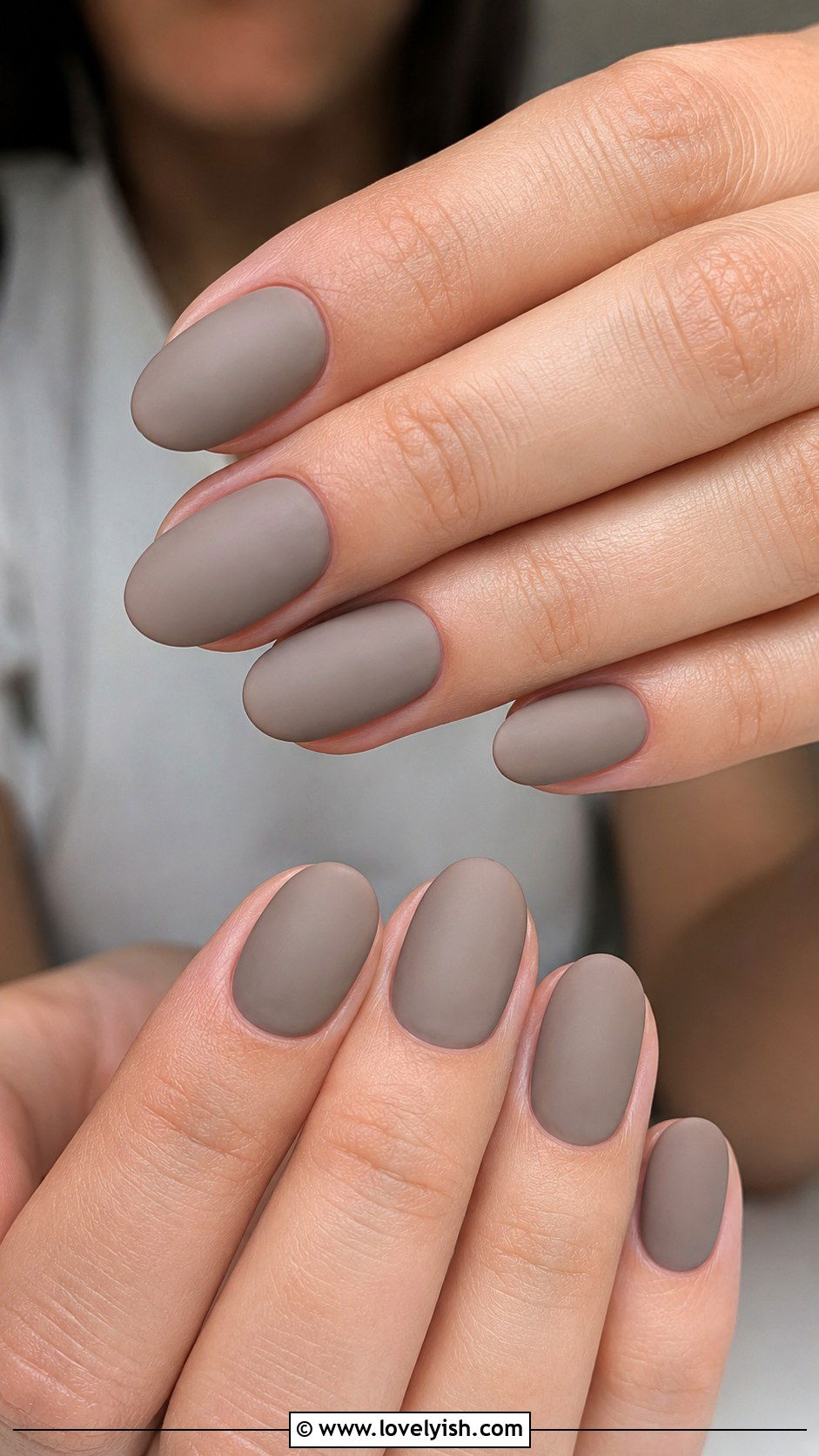 Matte Taupe Nails - 50 matte nails - 50 matte nails