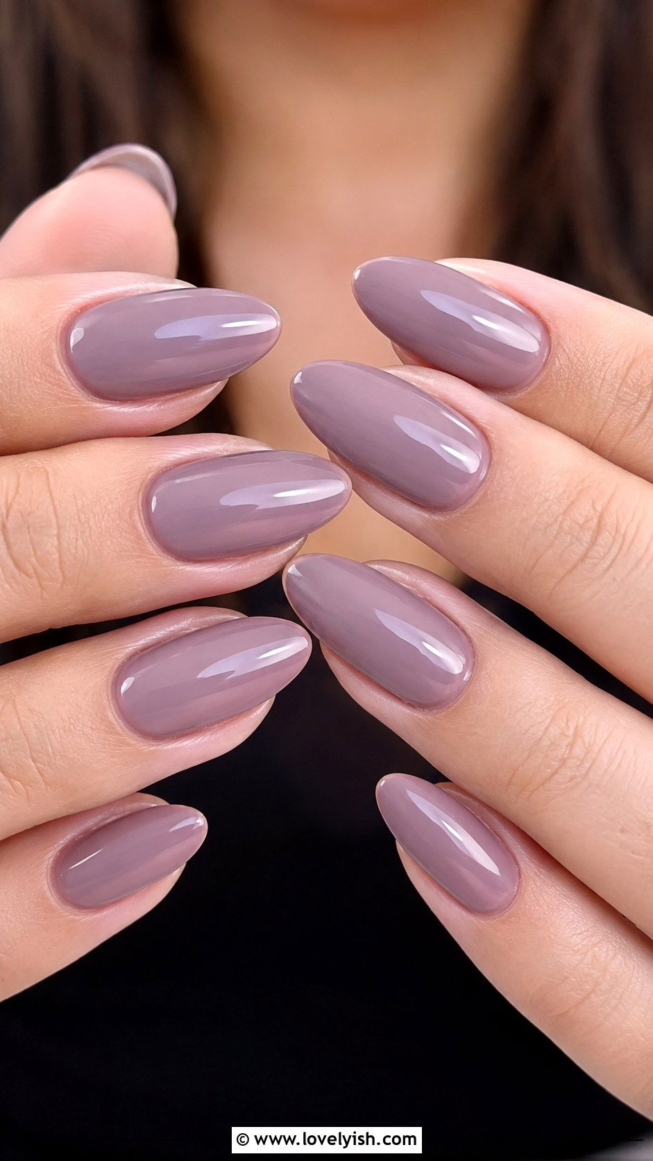 Mauve Nude Nails - 50 minimalist nails - 50 minimalist nails