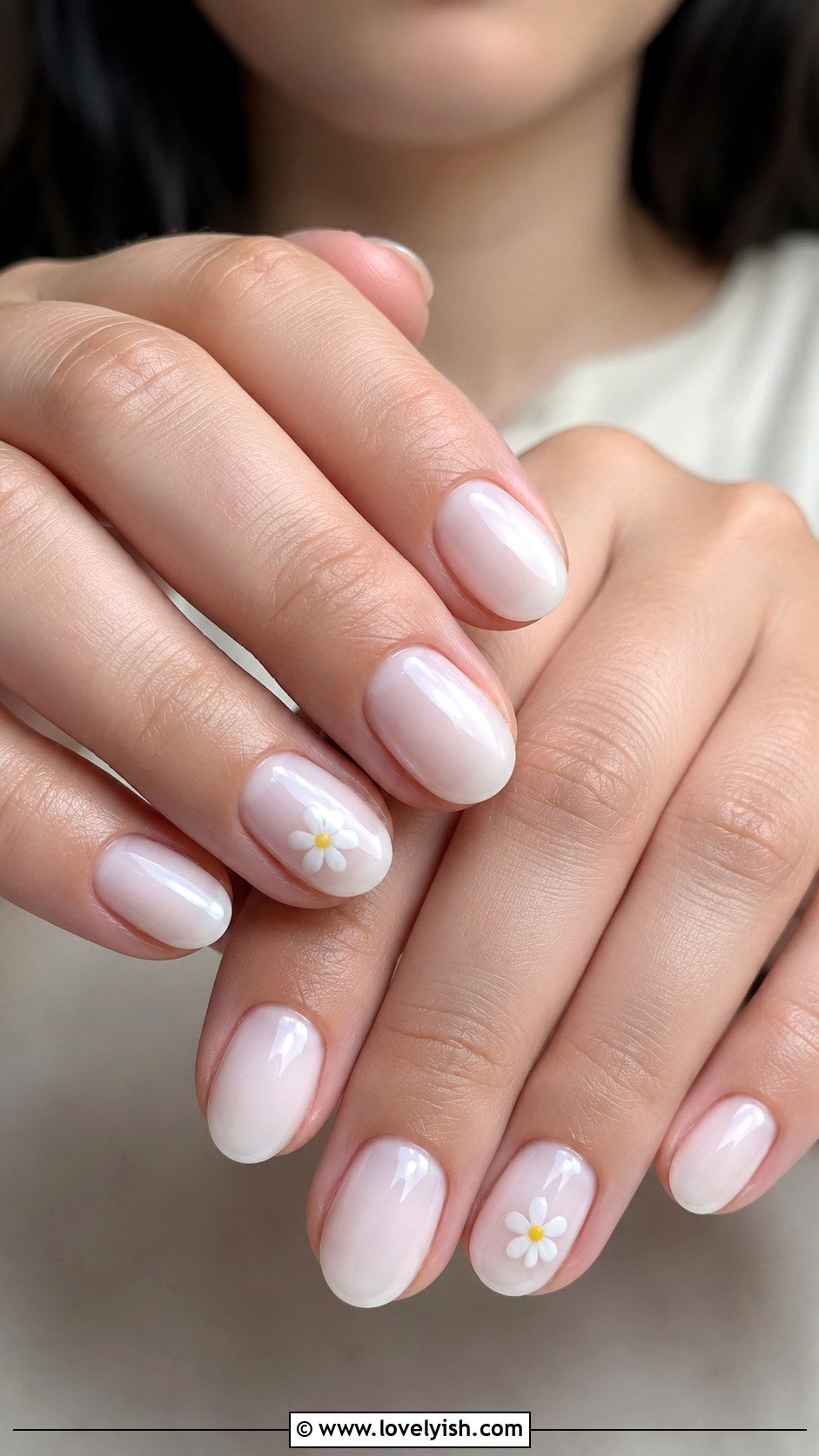 Micro Floral Nails - 50 minimalist nails - 50 minimalist nails