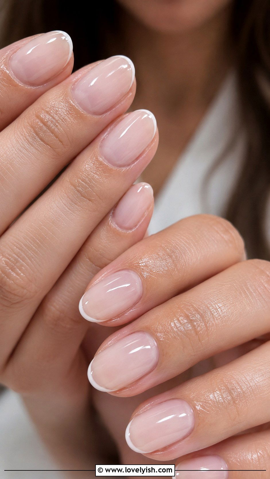 Micro French Tip Nails - 42 french nail designs - 42 french nail designs