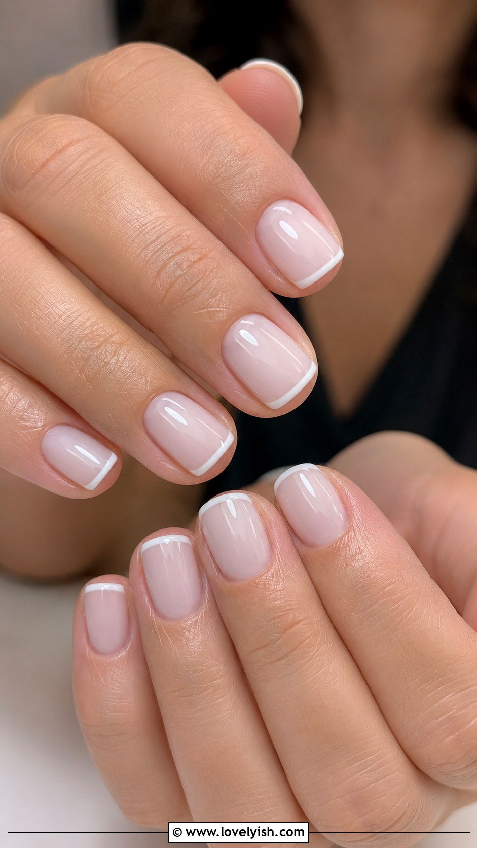 Micro French Tip Nails - 50 april nail designs - 50 april nail designs