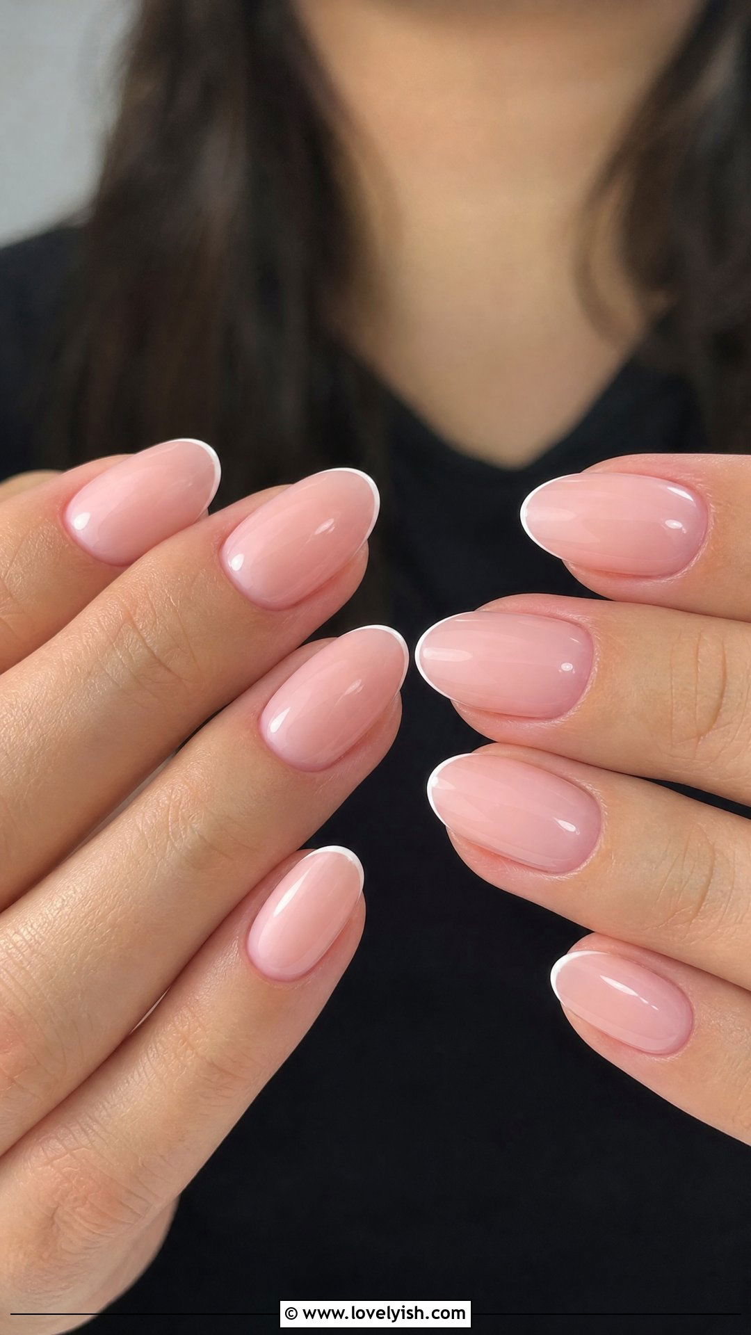 Micro French Tip Nails - 50 minimalist nails - 50 minimalist nails