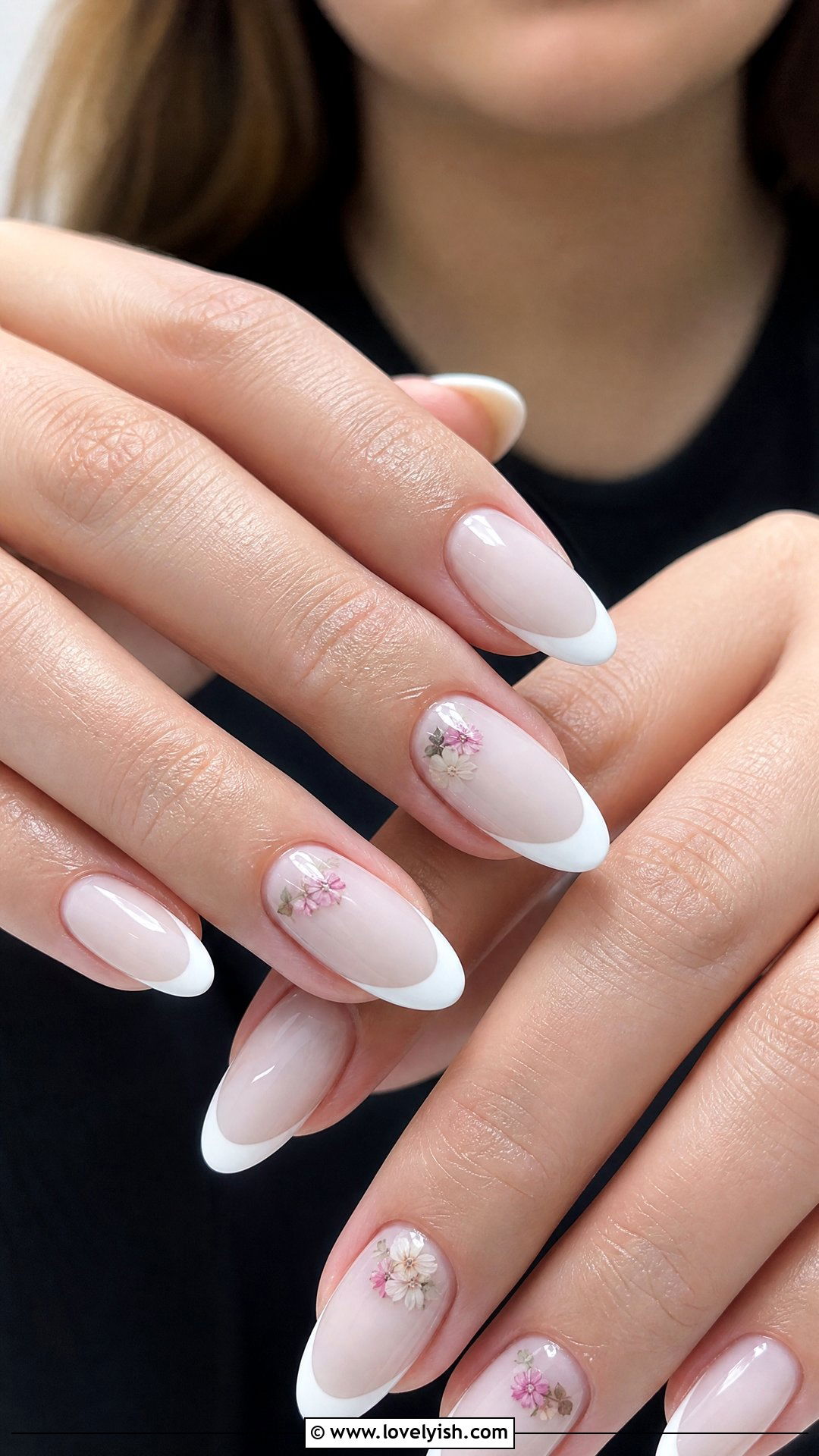 Milk Bath French Tip Nails - 50 milk bath nails - 50 milk bath nails