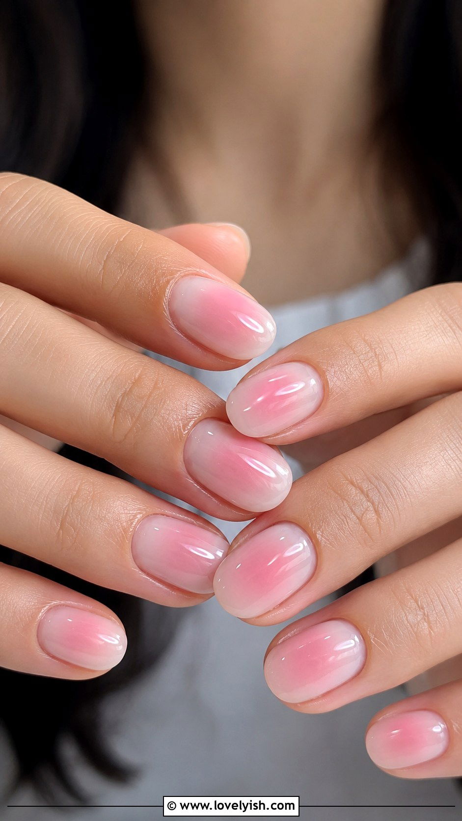 Milky White Aura Nails - 33 easy nail designs for beginners - 33 easy nail designs for beginners