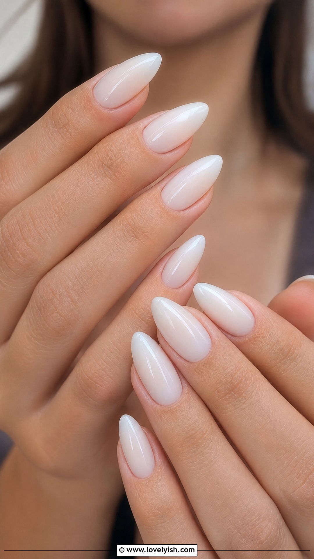 Milky White Cloud Dancer Nails - 36 nails design 2026 - 36 nails design 2026
