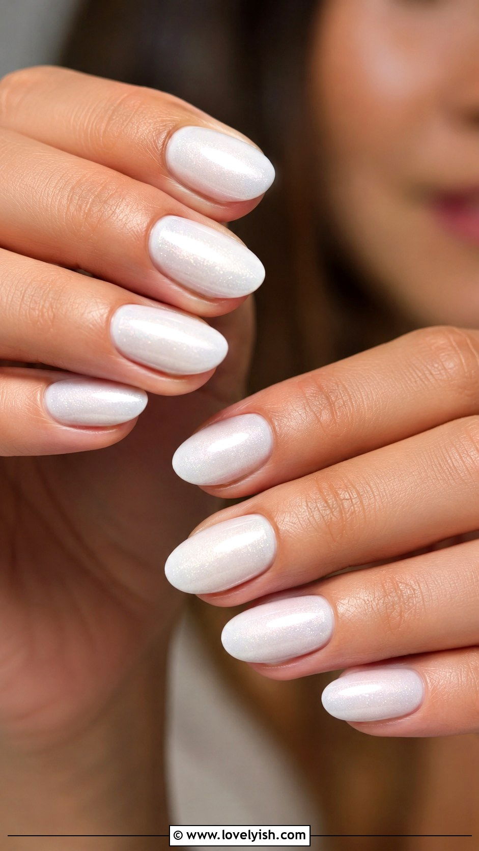 Milky White Cloud Dancer Nails - 50 unique nail designs - 50 unique nail designs