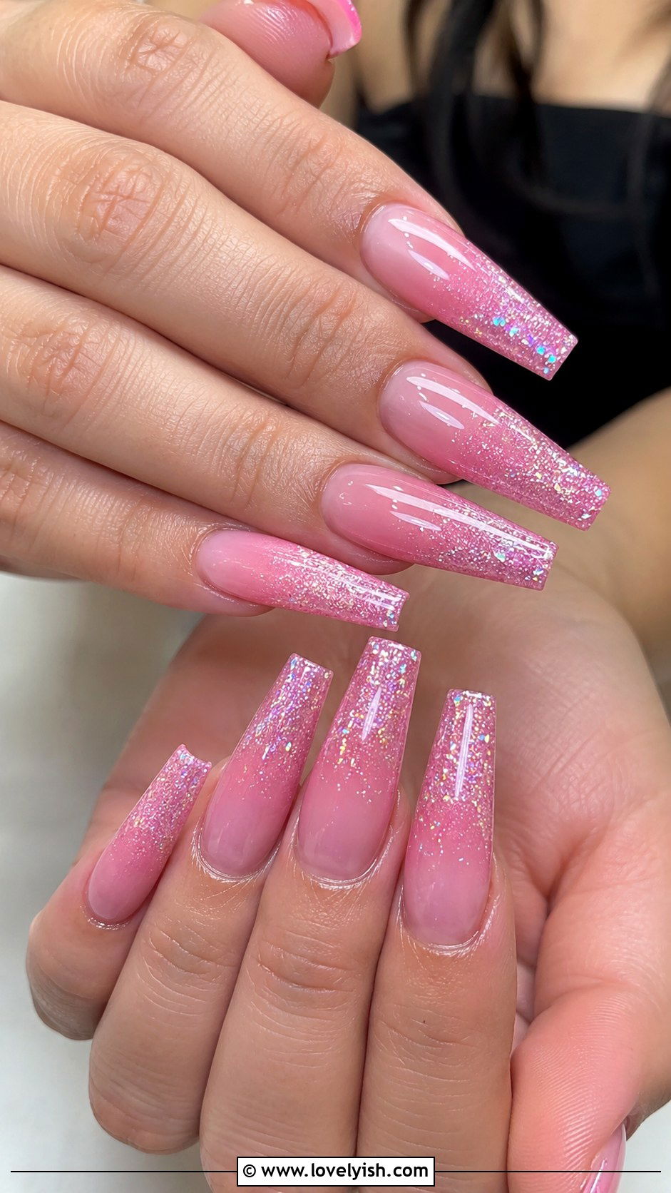 Milky White French Tip Coffin Nails - 25 coffin nail designs - 25 coffin nail designs