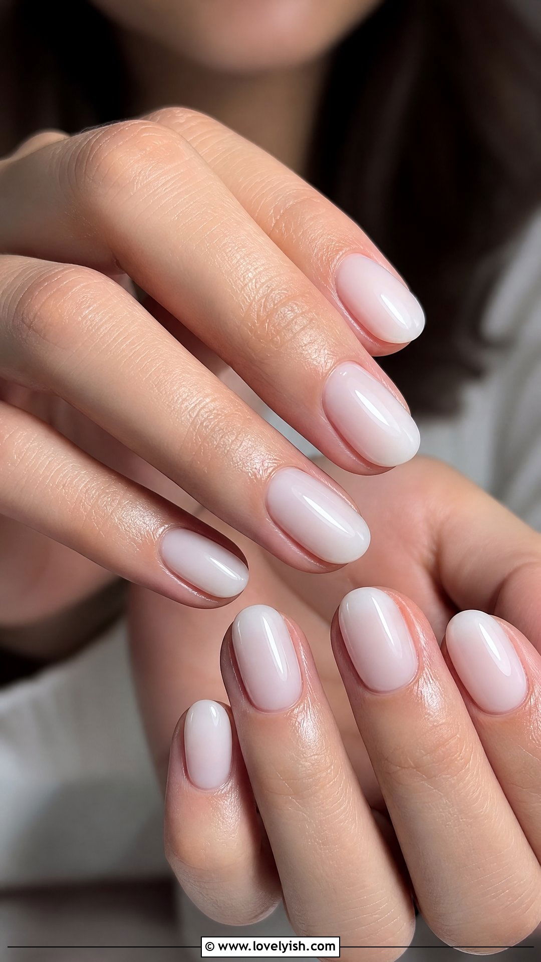 Milky White Nails - 49 nail colors - 49 nail colors