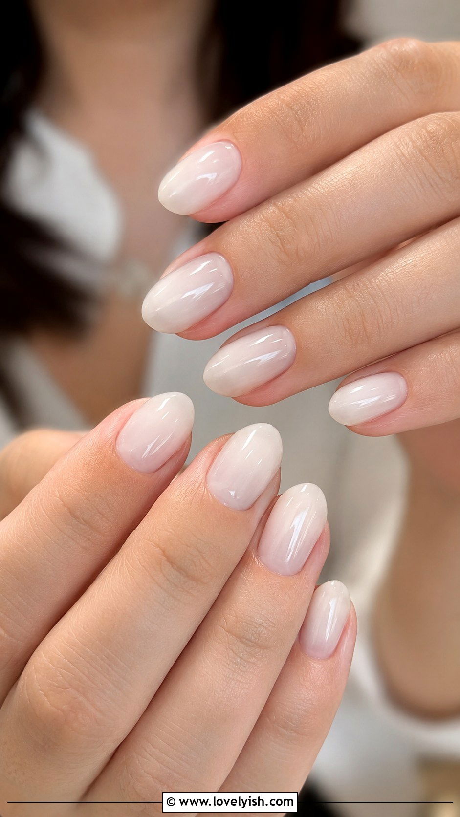 Milky White Nails - 50 white nails - 50 white nails