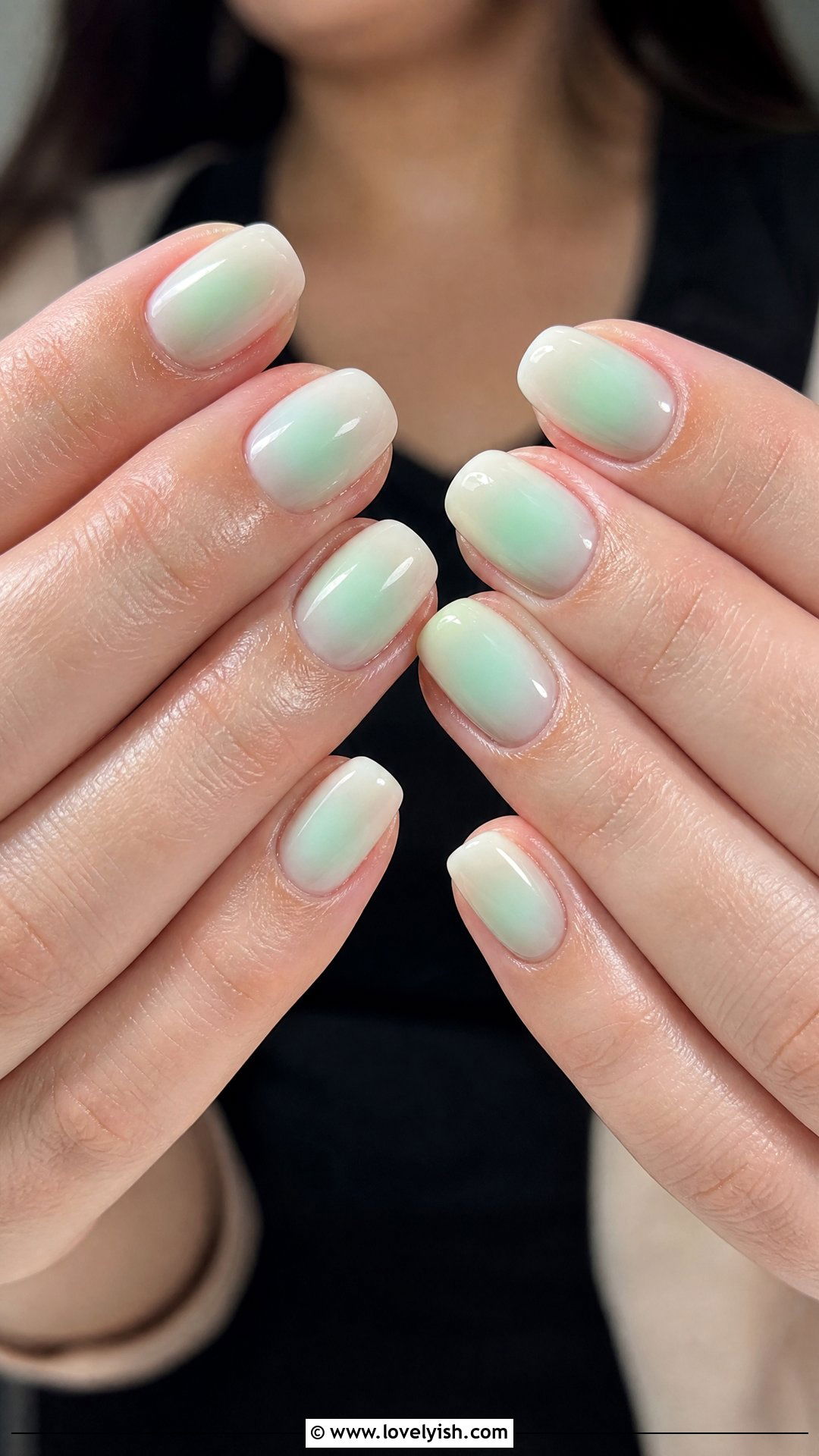 Mint Green Aura Nails - 25 aura nail designs - 25 aura nail designs