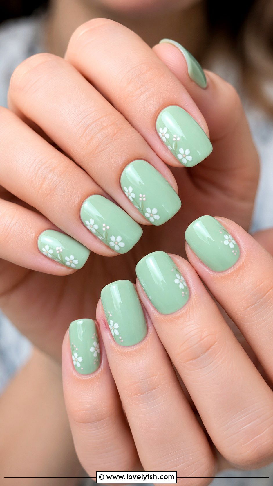 Mint Green Easter Nails - 38 easter nail art ideas - 38 easter nail art ideas