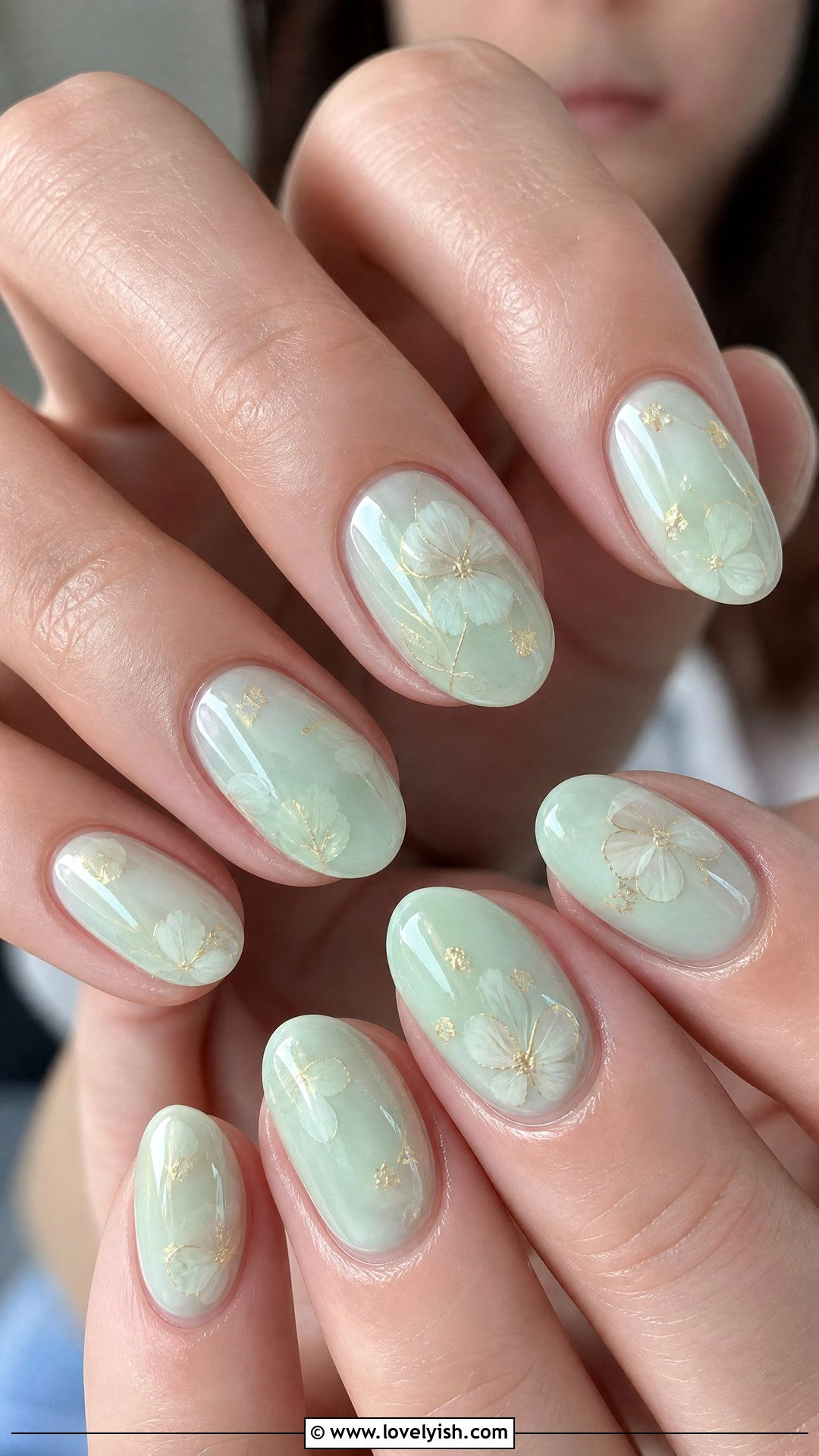 Mint Green Milk Bath Nails - 50 milk bath nails - 50 milk bath nails