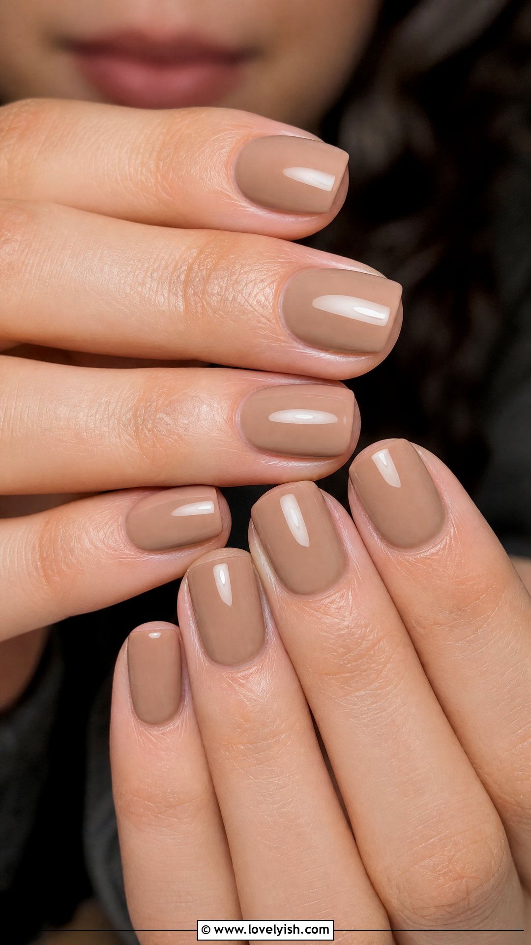 Mocha Cream Nails - 49 nail colors - 49 nail colors