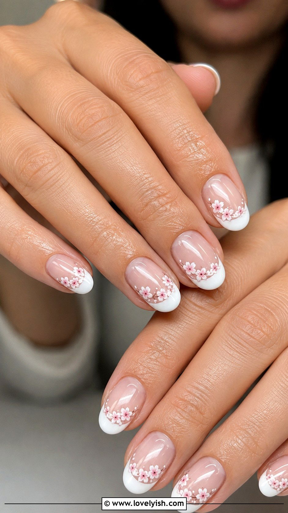 Moody Berry Nails with Pearl Finish - 50 unique nail designs - 50 unique nail designs