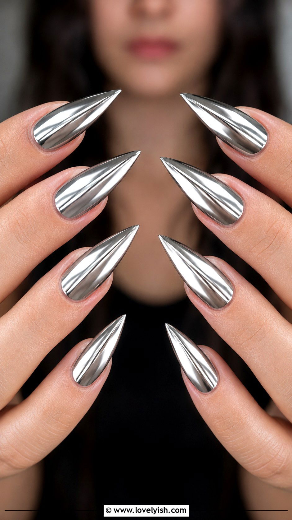 Mountain Peak Nail Shape - 45 nail shapes - 45 nail shapes