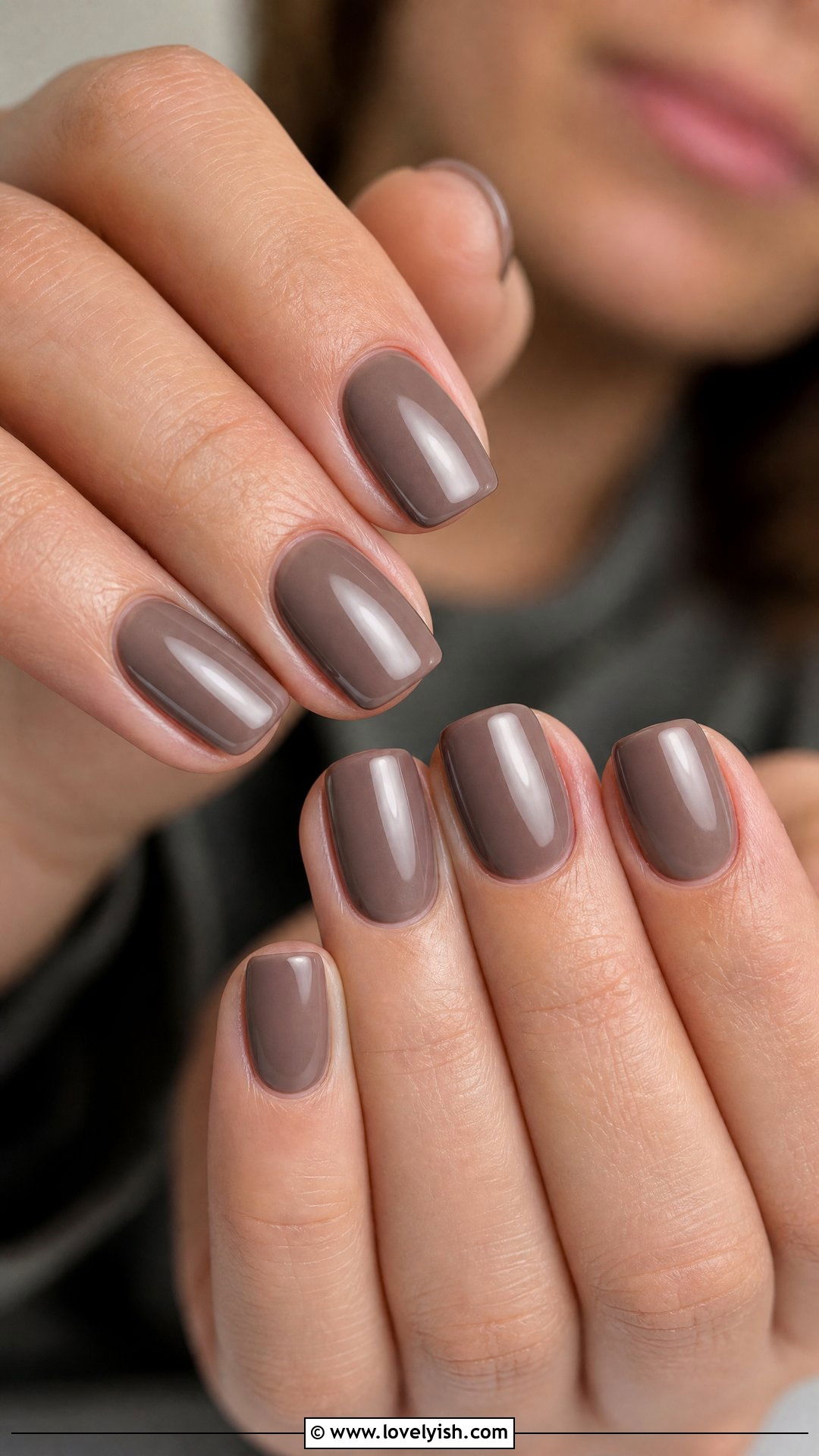 Mushroom Brown Nails - 50 classy nails - 50 classy nails
