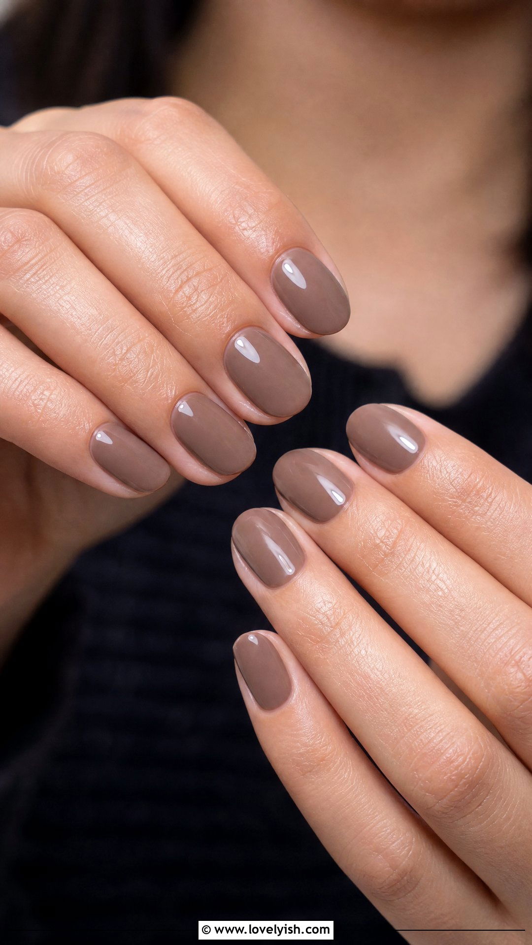 Mushroom Brown Nails - 29 nails for older women - 29 nails for older women