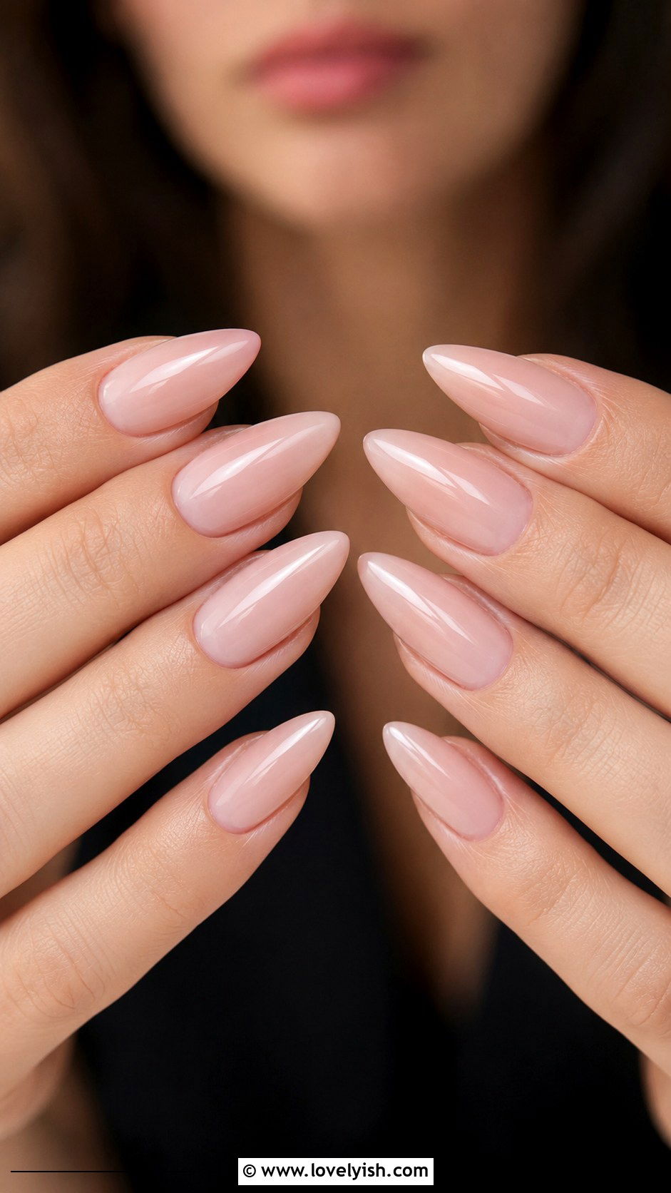 Narrow Almond Nail Shape - 45 nail shapes - 45 nail shapes