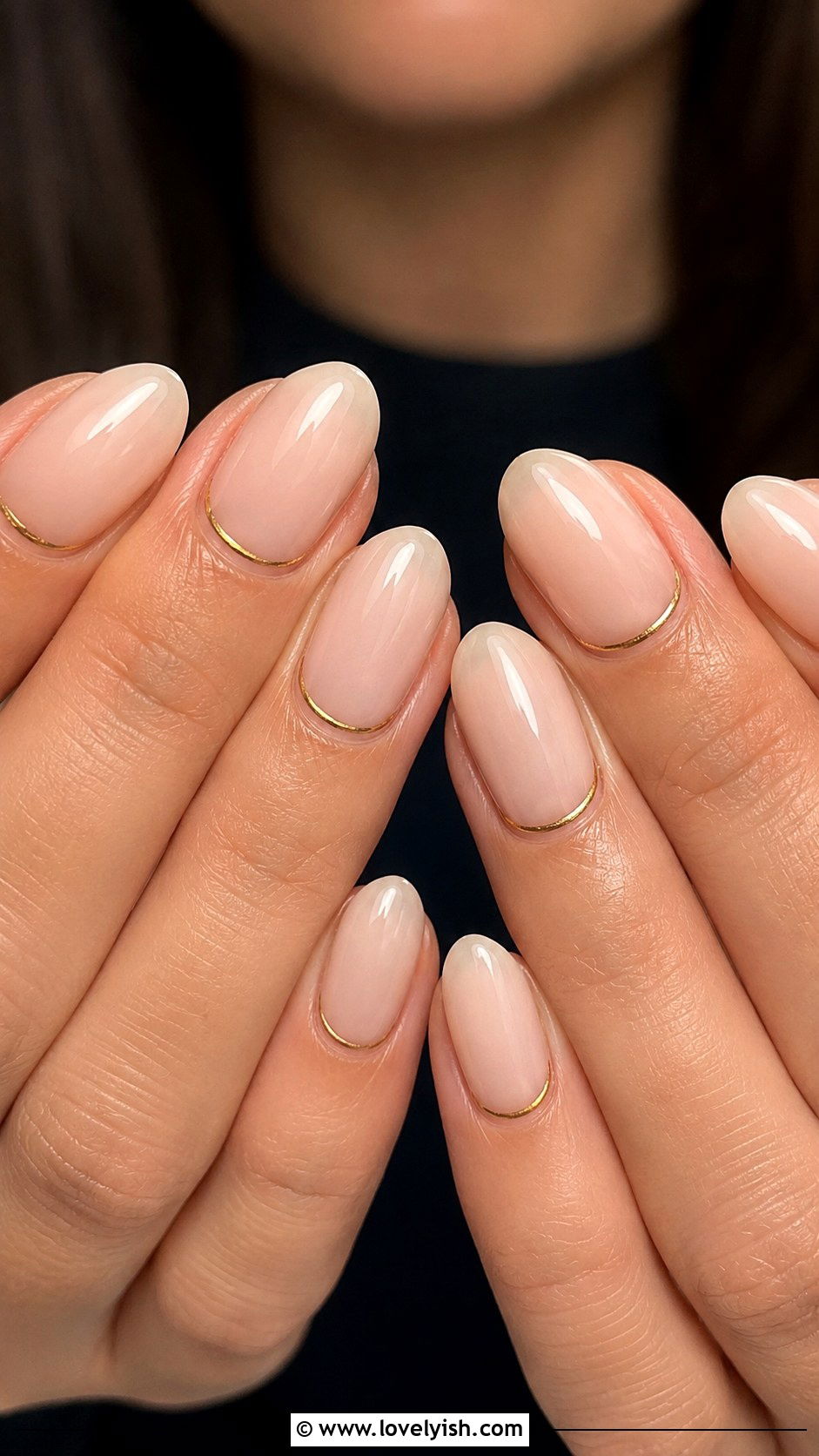 Natural Nails With Cuticle Area Detail - 50 natural nails - 50 natural nails