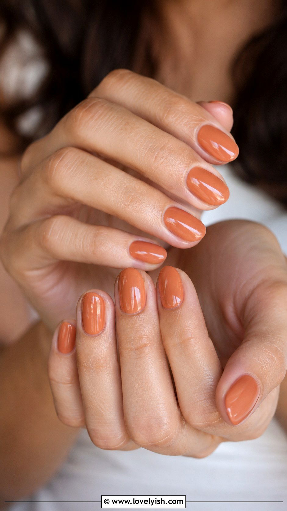 Natural Nails in Light Terracotta - 50 natural nails - 50 natural nails