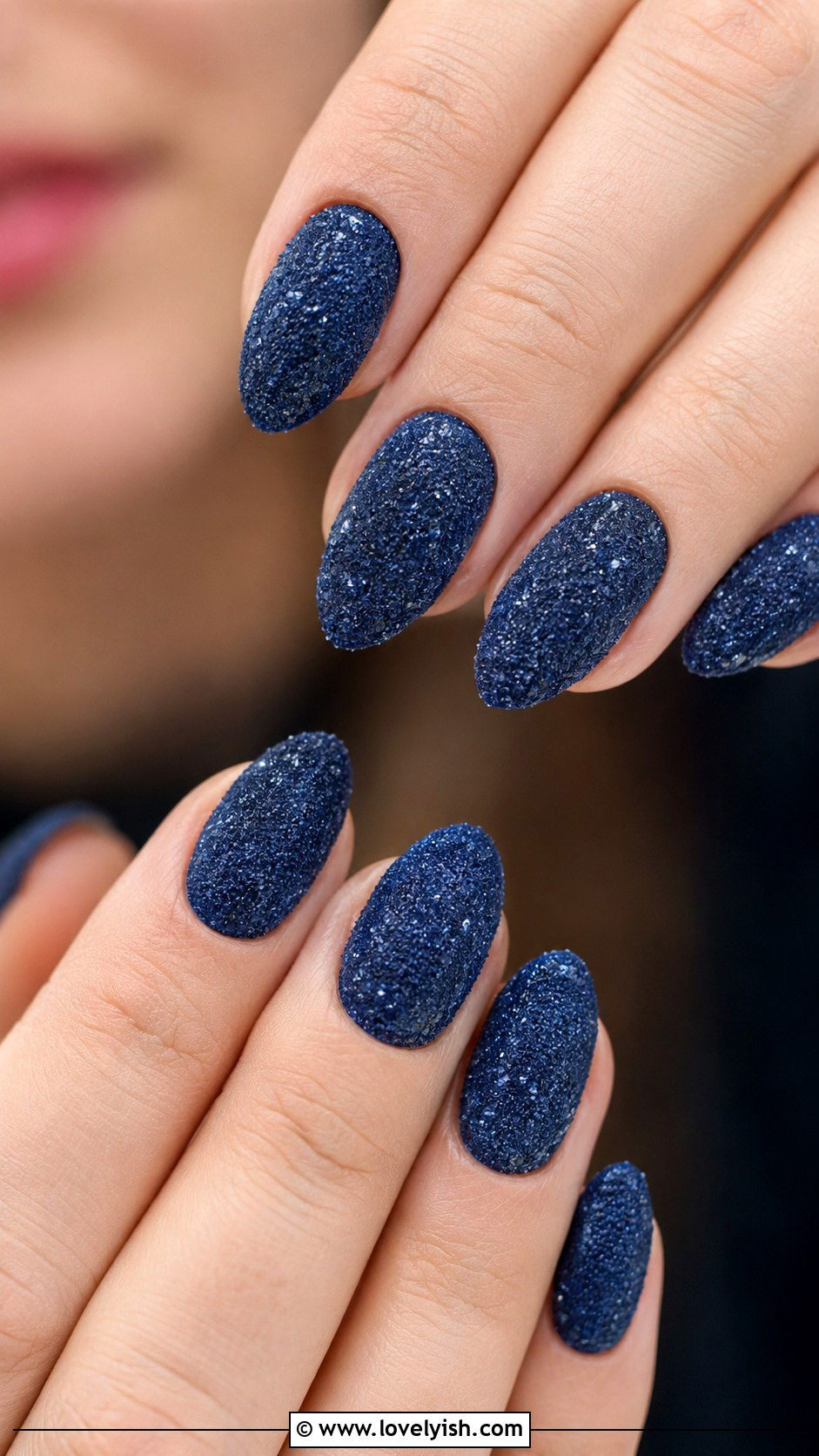 50 Navy Blue Nail Designs: Elegant & Bold Manicures