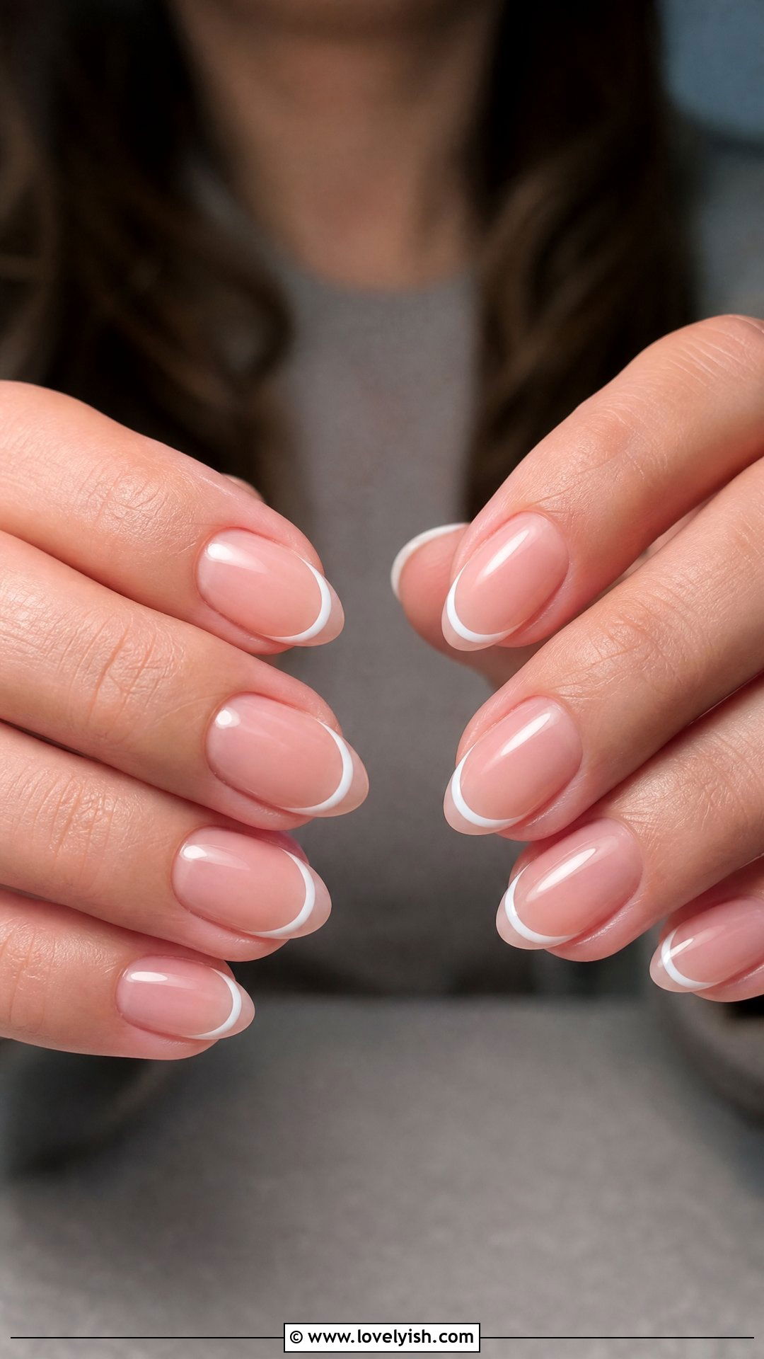 Negative Space French Nails - 50 classic nail designs - 50 classic nail designs